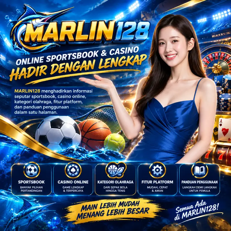 MARLIN128 Online Sportsbook dan Casino